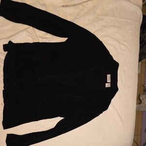 Chico's Black Cardugan Blouse. Size 3